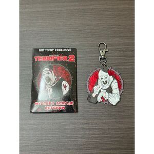 Terrifier 2 Art The Clown Mystery Acrylic Keychain - Style A